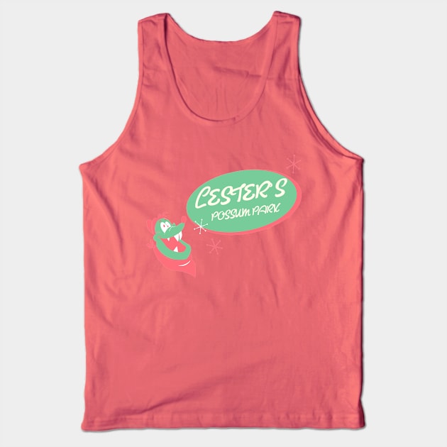 Possum Park Tank Top by HollieBallardArtist